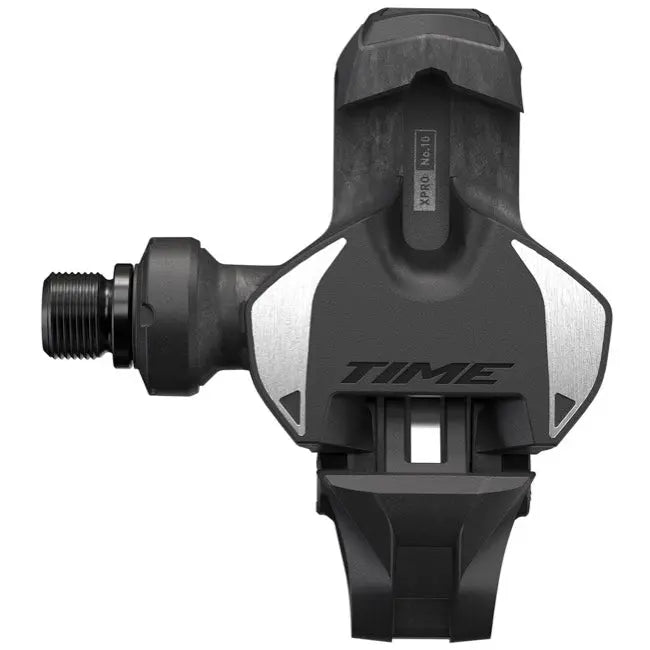 Load image into Gallery viewer, TIME CLIPLESS CARBON FILLED BODY ROAD PEDALS XPRO 10 53MM SPINDLE BLACK (INCLUDES ICLIC FREE FOOT CLEATS) 00.6718.049.001 TIMECLIPLESS MADOVERBIKING