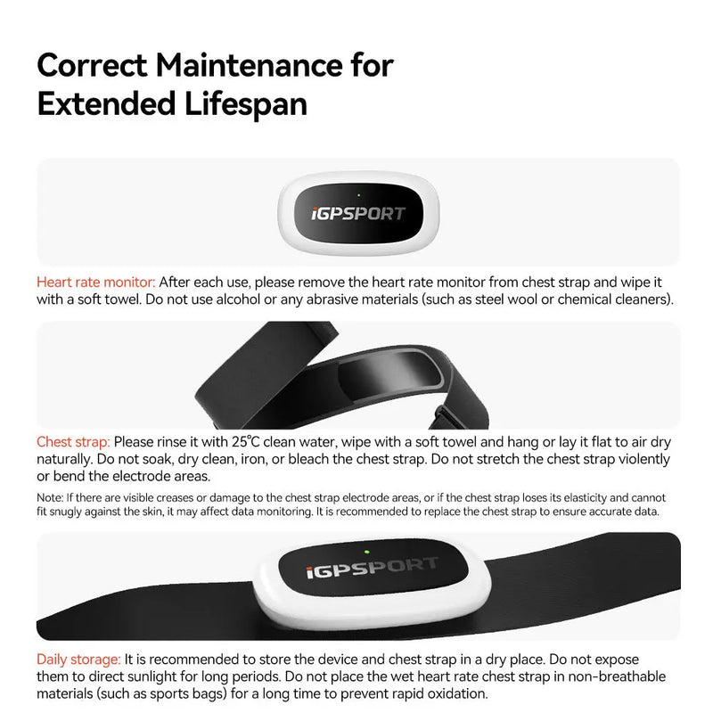 Load image into Gallery viewer, Heart Rate Sensor - HR50 | ANT+ & Bluetooth, Waterproof, Compatible with Cyclo-Computers, Indoor Trainers, Android & Iphones - MADOVERBIKING - iGPSPORT