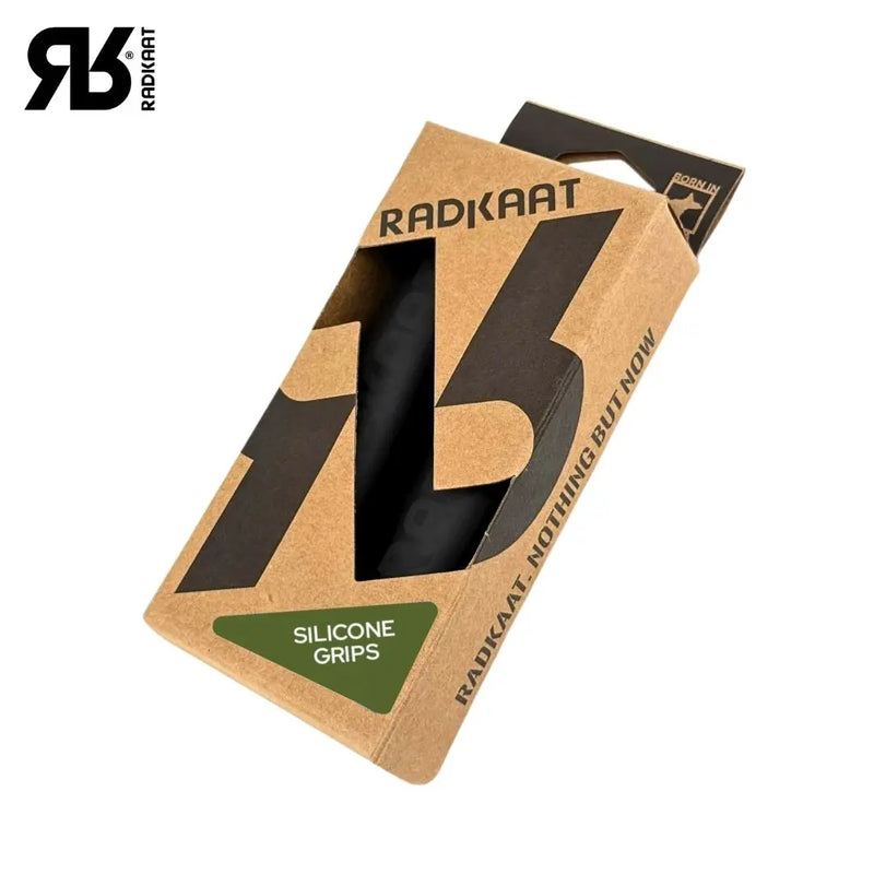Load image into Gallery viewer, RADKAAT HANDLEBAR GRIPS | SILICONE RACE - 22.2x130MM - MADOVERBIKING
