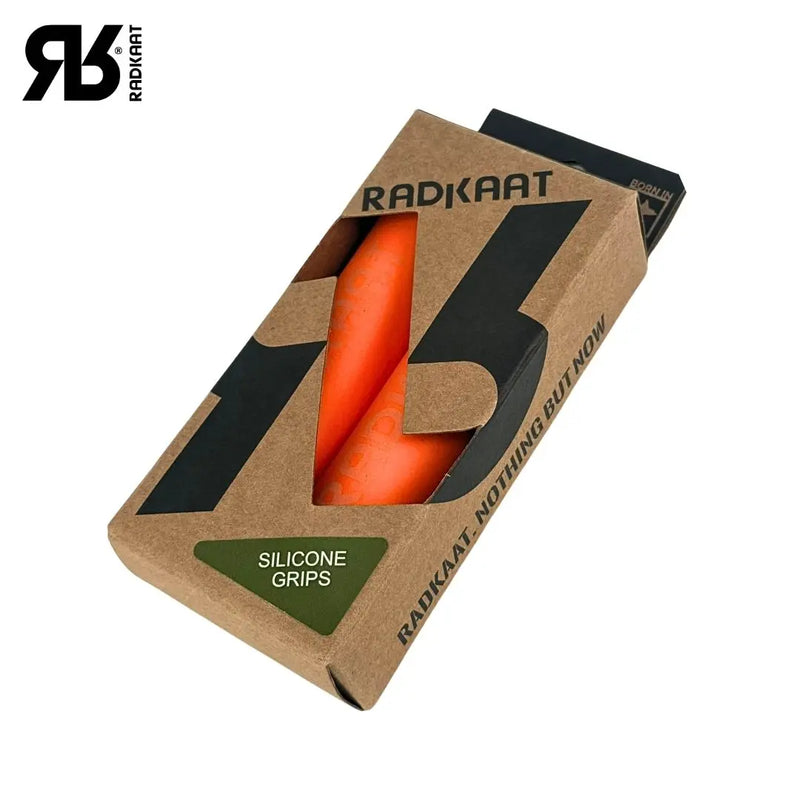 Load image into Gallery viewer, RADKAAT HANDLEBAR GRIPS | SILICONE RACE - 22.2x130MM - MADOVERBIKING