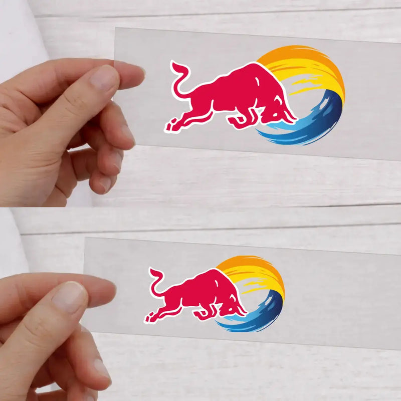 Load image into Gallery viewer, REDBULL STICKER | UV DTF BASED VINYL DECAL - WATERPROOF VINYL BASE (Pack of 2)