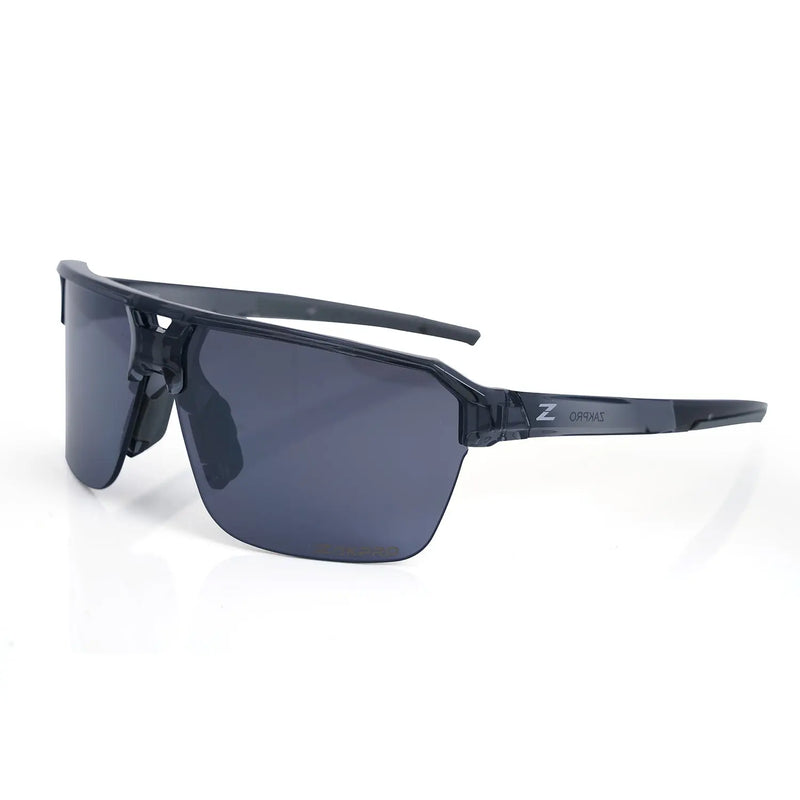 Load image into Gallery viewer, ZAKPRO SUNGLASSES | GRIZZ - TR90, UV400 PROTECTION, OLEOPHOBIC COATING (GREY) - MADOVERBIKING