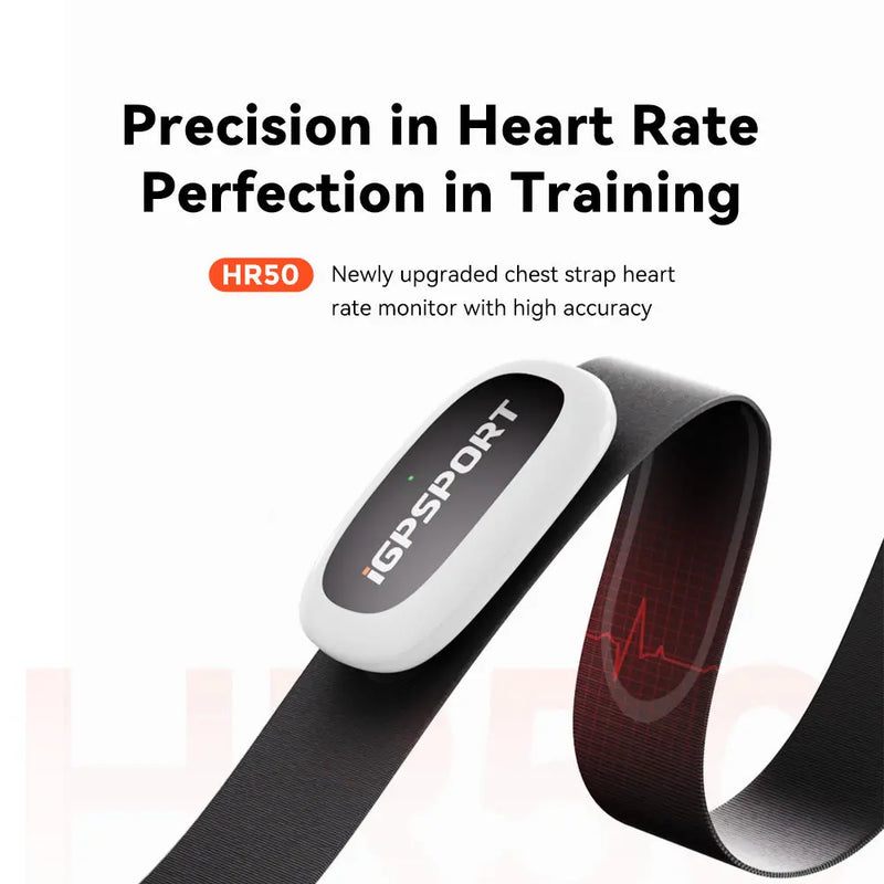 Load image into Gallery viewer, Heart Rate Sensor - HR50 | ANT+ & Bluetooth, Waterproof, Compatible with Cyclo-Computers, Indoor Trainers, Android & Iphones - MADOVERBIKING - iGPSPORT