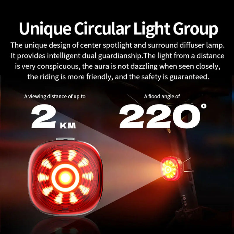 Load image into Gallery viewer, Smart Taillight - TL30 | 50H Battery, Bluetooth & Brake Sensing - MADOVERBIKING - iGPSPORT