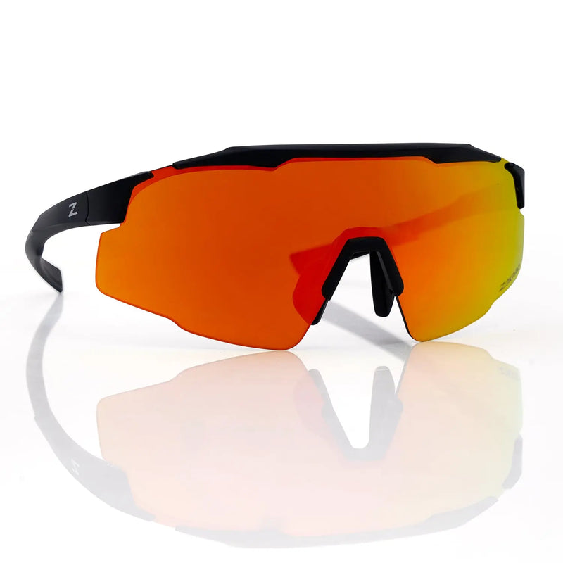 Load image into Gallery viewer, ZAKPRO SUNGLASSES | SKYTRIX-R - TR90, UV400 PROTECTION, ANTI-FOG, MULTIPLE LENSES (BLACK) - MADOVERBIKING