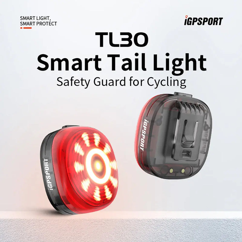 Load image into Gallery viewer, Smart Taillight - TL30 | 50H Battery, Bluetooth & Brake Sensing - MADOVERBIKING - iGPSPORT