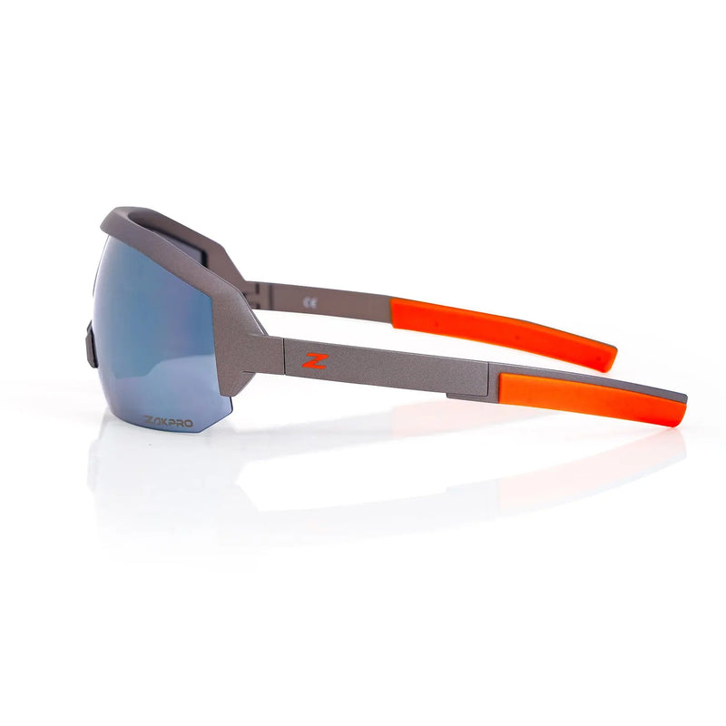 Load image into Gallery viewer, ZAKPRO SUNGLASSES | RYVONTO - TR90, UV400 PROTECTION, OLEOPHOBIC COATING (SILVER) - MADOVERBIKING