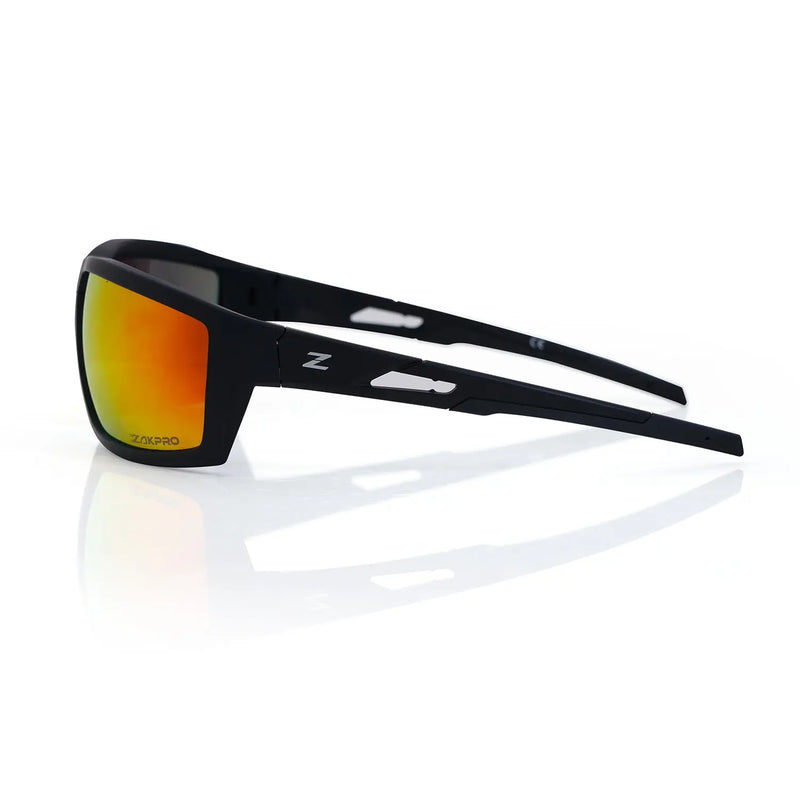 Load image into Gallery viewer, ZAKPRO SUNGLASSES | AXERION - TR90, UV400 PROTECTION, MULTIPLE LENSES (BLACK) - MADOVERBIKING