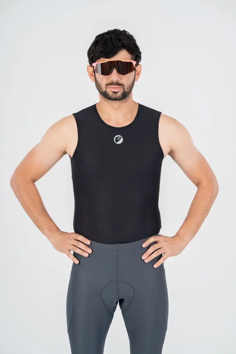 Load image into Gallery viewer, APACE CYCLING BASELAYER | MESH COOLING | BLACK | UNISEX