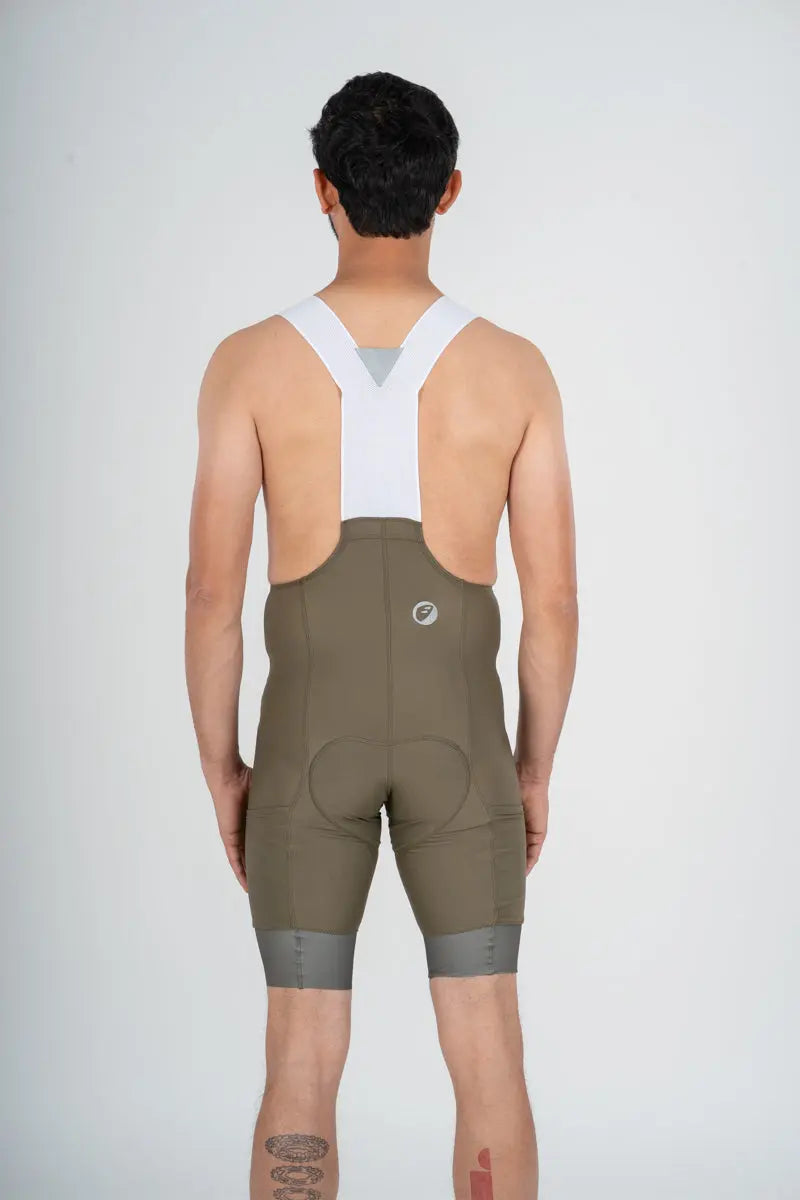 Load image into Gallery viewer, APACE CYCLING BIB SHORTS | TOURER ENDURANCE | MOSS | MENS