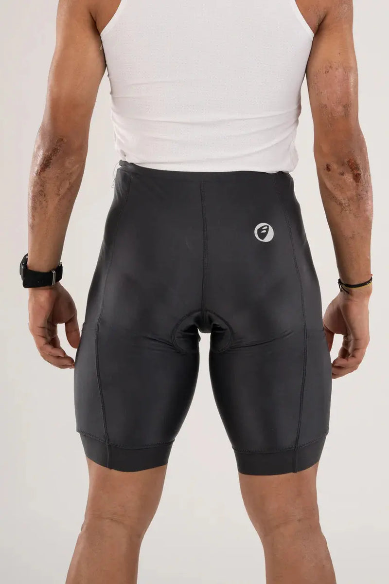Load image into Gallery viewer, MENS CYCLING | BIBLESS CYCLING SHORTS | EVOLVE ENDURANCE | BLACK