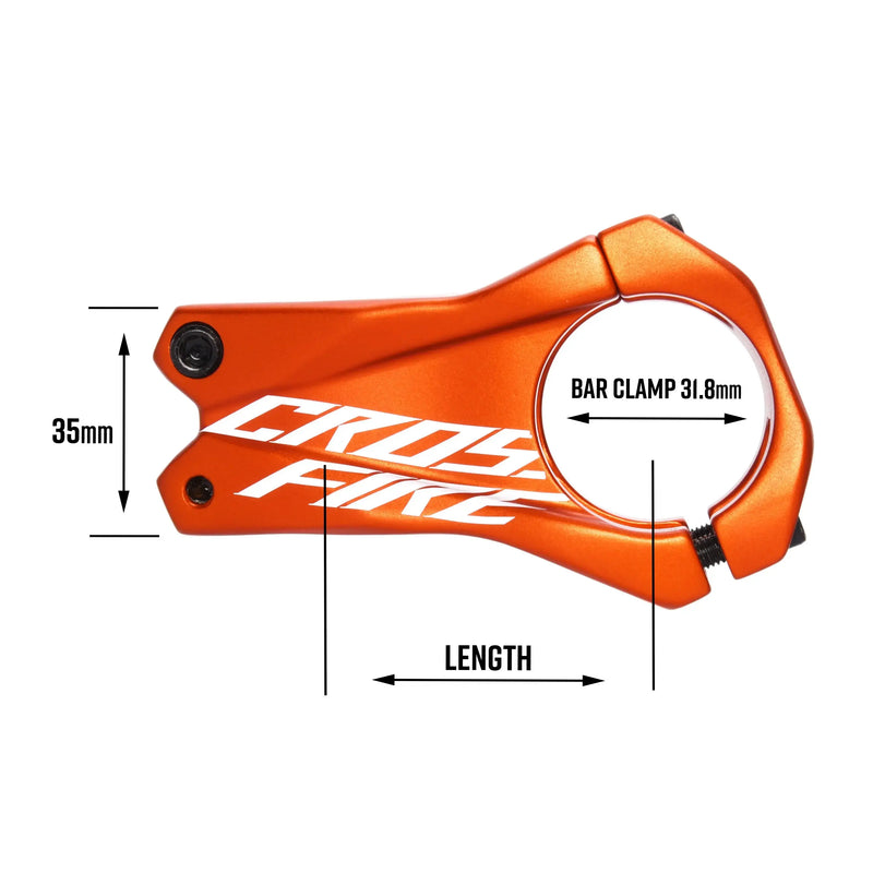 Load image into Gallery viewer, FUNN MTB STEM | AL6061 FORGED, 0° RISE, 31.8MM CLAMP, 1-1/8" STEERER - 50 MM