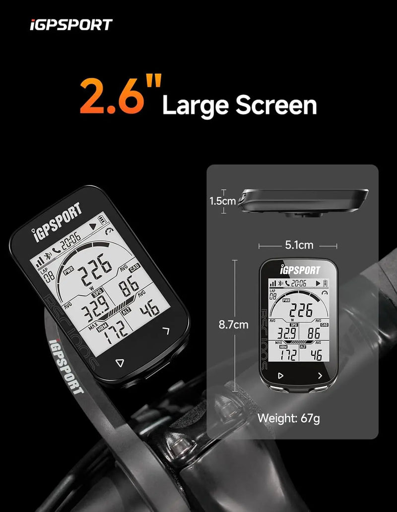 Load image into Gallery viewer, GPS Bike Computer - BSC100S | Type-C, 2.6" Display, 40H Battery, ANT+ & Strava Enabled