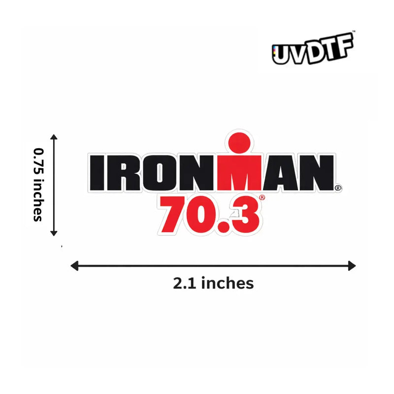 Load image into Gallery viewer, IRONMAN 70.3 Logo Sticker - UV DTF | Waterproof | Anti-Fade