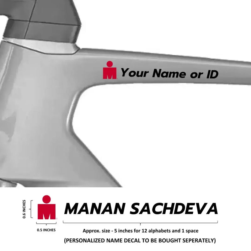 Load image into Gallery viewer, IRONMAN Logo Decal Sticker (1 pcs) - (0.6 in x 0.5 in)