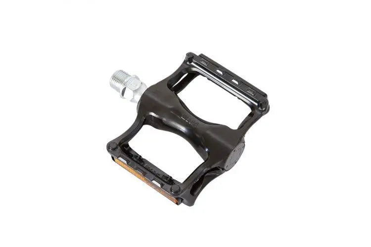 Load image into Gallery viewer, MKS Seahorse Pedals With Reflector (Black)