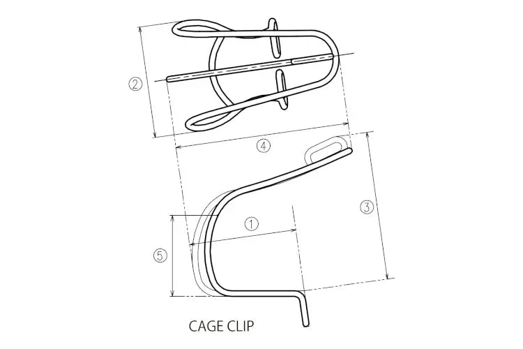 Load image into Gallery viewer, MKS HALF TOE CLIP CAGE - MADOVERBIKING
