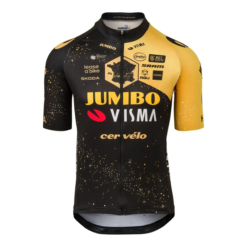 Load image into Gallery viewer, Men's Cervelo Jumbo Visma TDF Special Edition Cycling Jersey 2023 - The Vélodrome