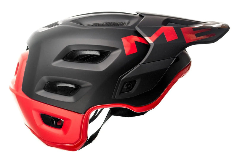 Load image into Gallery viewer, Met Roam Ce Mtb Cycling Helmet (Black Red/Matt Gloss)