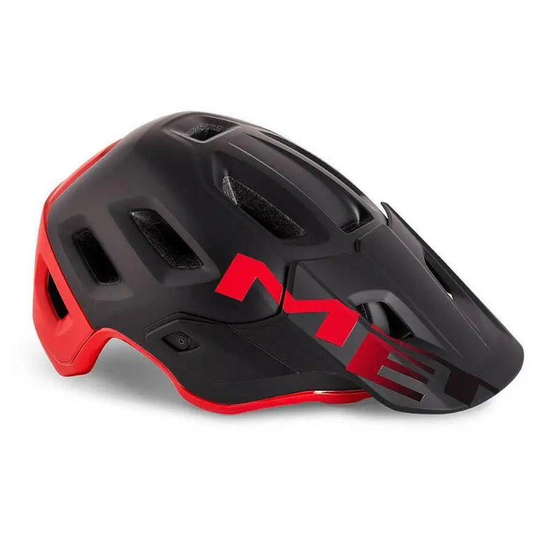 Load image into Gallery viewer, Met Roam Ce Mtb Cycling Helmet (Black Red/Matt Gloss)