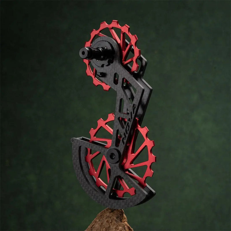 Load image into Gallery viewer, Nova Ride Carbon Ceramic Derailleur Shimano 12S Ultegra/Dura-Ace R8100/9200 12 Speed