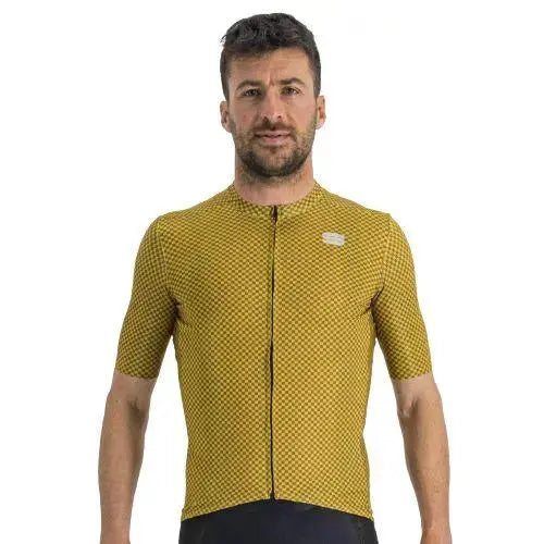 Load image into Gallery viewer, Sportful Checkmate Mens Cycling Jersey (Chilli Red Malives)