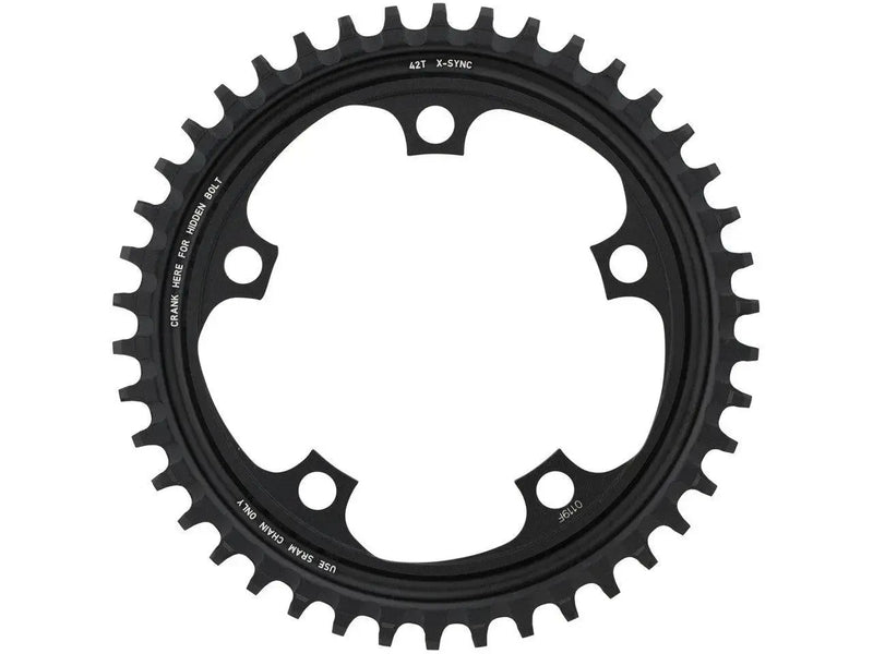 Load image into Gallery viewer, SRAM CHAINRING ROAD 44 TEETH 1X11 SPEED 110 BCD 11.6218.019.005