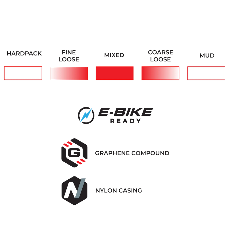 Load image into Gallery viewer, VITTORIA TERRENO T50 | MIXED GRAVEL ENDURANCE TYRE (700x45c) - MADOVERBIKING