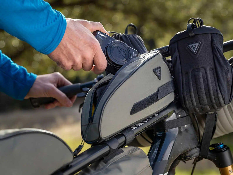 Load image into Gallery viewer, Topeak Toploader Frame Bag (Green) - 0.75 ltr.