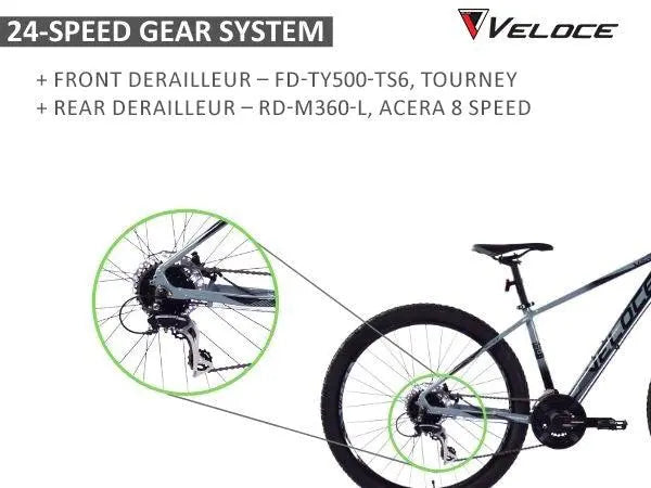 Load image into Gallery viewer, Veloce V200-Black Grey (My20)