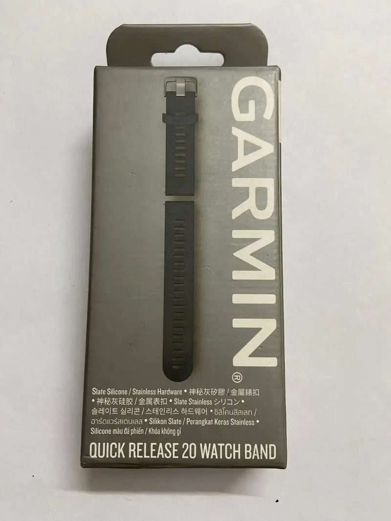 Load image into Gallery viewer, Garmin Forerunner 245/Music, 645/Music, 165, 55, 158, Vivoactive 5/3, Venu Sq/Venu 2 Plus, 20mm Straps - 100% Original GARMIN MADOVERBIKING
