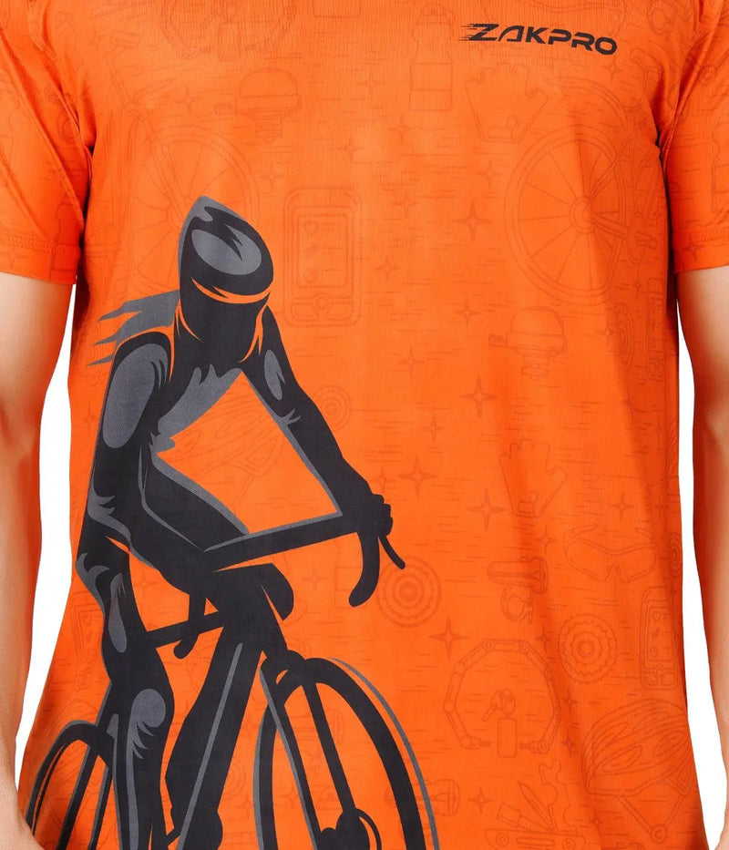 Load image into Gallery viewer, ZAKPRO Men Sports Tees (Ride-O-Range)