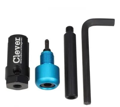 Load image into Gallery viewer, CLEVER STANDARD | CHAIN BARREL AL WITH VALVE CORE REMOVER HANDLE - MADOVERBIKING