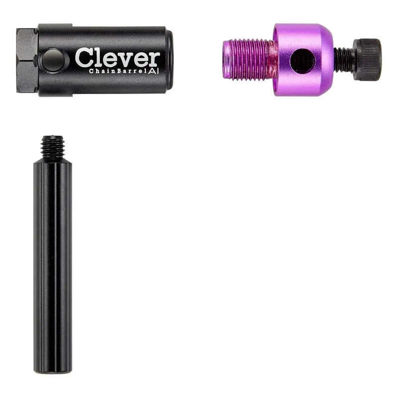 Load image into Gallery viewer, CLEVER STANDARD | CHAIN BARREL AL WITH VALVE CORE REMOVER HANDLE - MADOVERBIKING