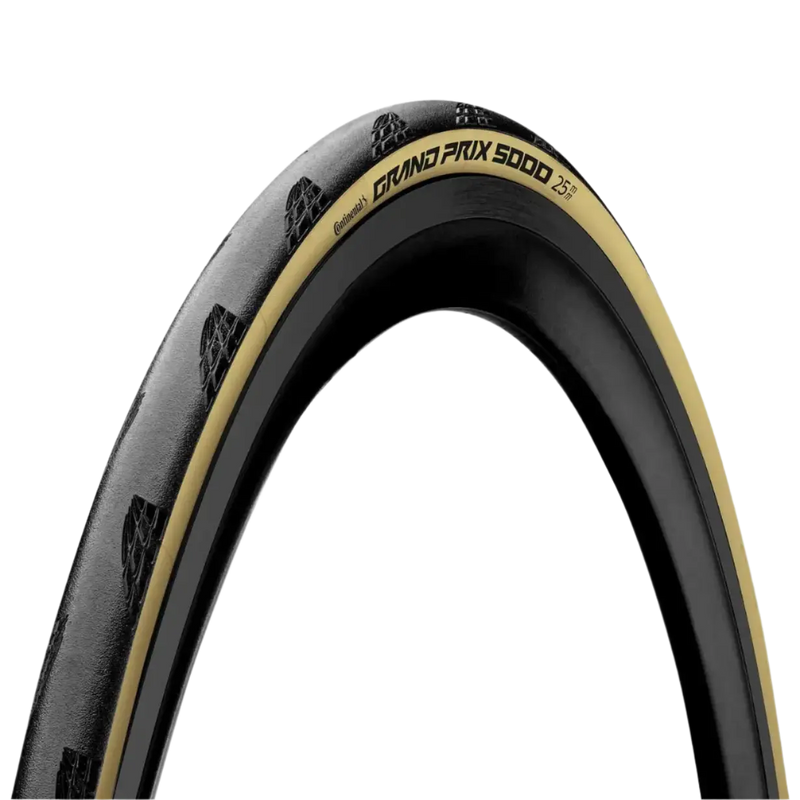 Load image into Gallery viewer, Road Bike Tires | GRAND PRIX 5000 - 700x25/28c (Black/Cream) - MADOVERBIKING - Continental