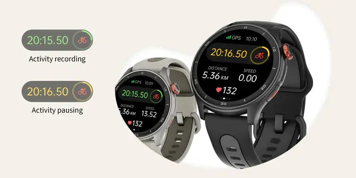 Load image into Gallery viewer, IGPSPORTS LW10 Smart Watch Black IGPSPORT MADOVERBIKING