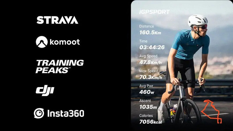 Load image into Gallery viewer, iGPSPORT BINAVI AIR | GPS BIKE NAVIGATOR & COMPUTER - 30H BATTERY, 3" COLOR DISPLAY, 77G ULTRA LIGHTWEGHT - MADOVERBIKING
