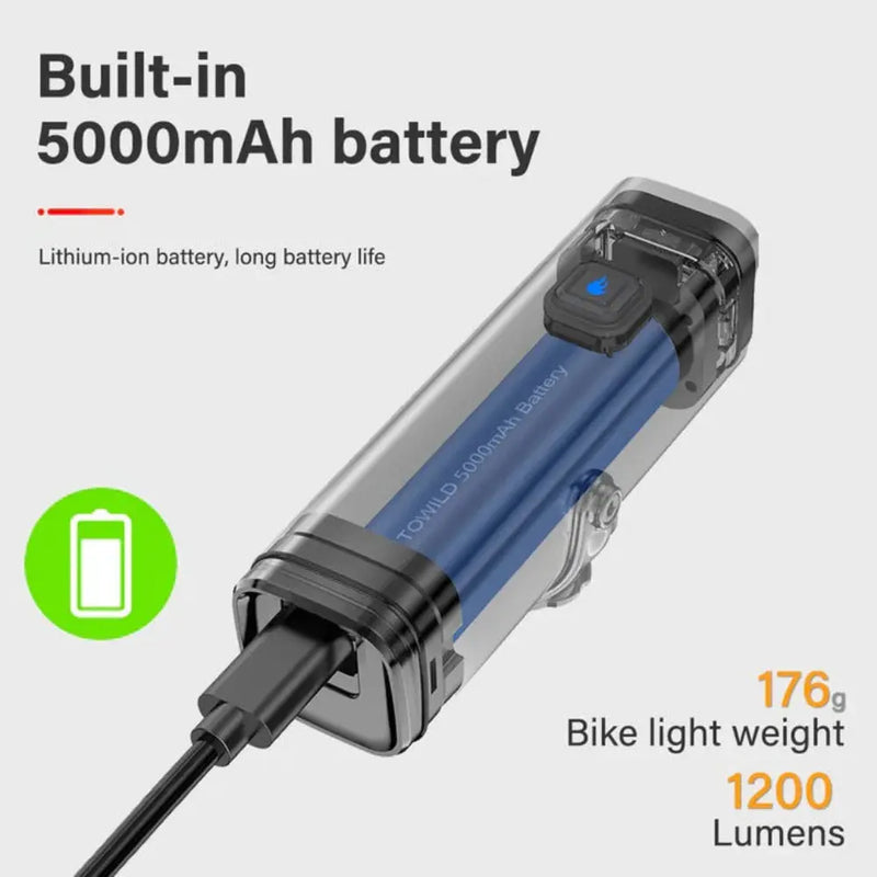 Load image into Gallery viewer, TOWILD CL1200 Bike Light Royal Traders MADOVERBIKING