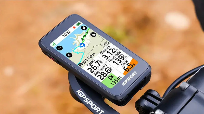 Load image into Gallery viewer, iGPSPORT BINAVI AIR | GPS BIKE NAVIGATOR & COMPUTER - 30H BATTERY, 3" COLOR DISPLAY, 77G ULTRA LIGHTWEGHT - MADOVERBIKING