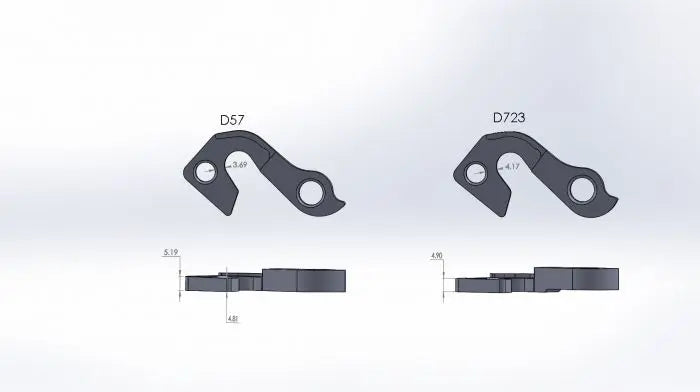 Load image into Gallery viewer, PILO DERAILLEUR HANGER FOR GT, KHS | GH- D57 - MADOVERBIKING