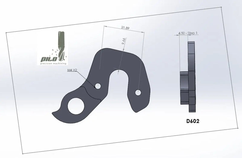 Load image into Gallery viewer, PILO DERAILLEUR HANGER FOR COLNAGO 2015 | GH-D602 - MADOVERBIKING