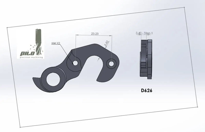 Load image into Gallery viewer, PILO DERAILLEUR HANGER FOR COLNAGO | GH-D626 - MADOVERBIKING