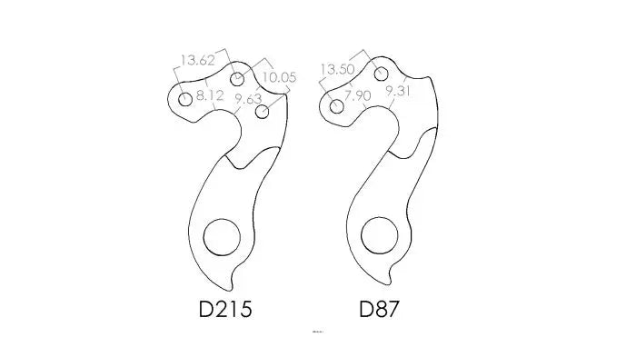 Load image into Gallery viewer, PILO DERAILLEUR HANGER FOR BH, CANYON, FUJI, GT, GIOS, KONA | GH-D87 - MADOVERBIKING
