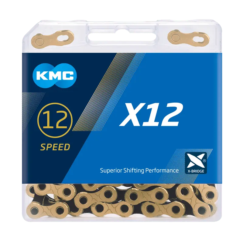 Load image into Gallery viewer, Bicycle Chain | X12 Ti-N GOLD (12 Speed) - MADOVERBIKING - KMC