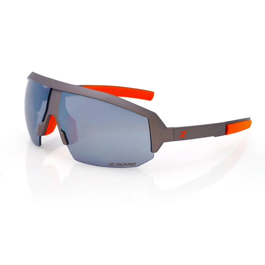 ZAKPRO SUNGLASSES | RYVONTO - TR90, UV400 PROTECTION, OLEOPHOBIC COATING (SILVER) - MADOVERBIKING