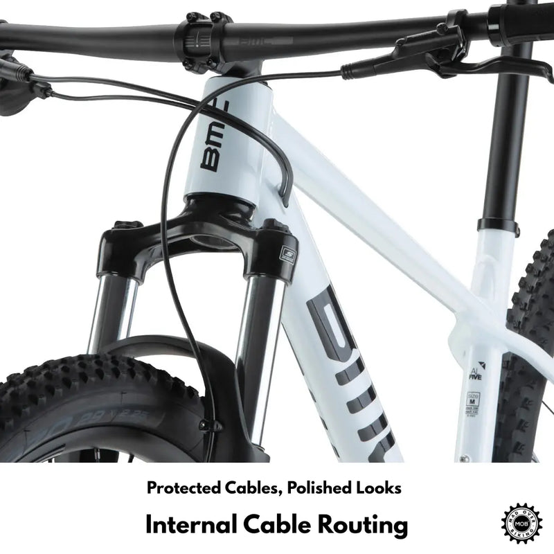 Load image into Gallery viewer, Two-Stroke AL FIVE - Shimano Deore 11 Speed (White Black) - MADOVERBIKING -  BMC
