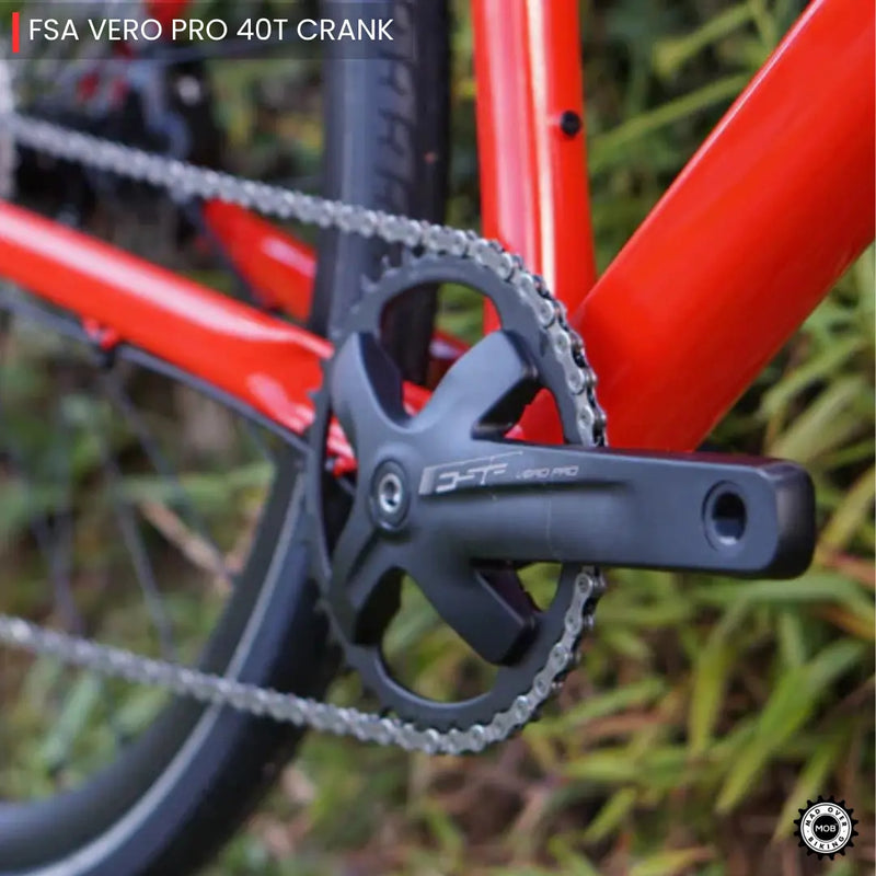 Load image into Gallery viewer, Alpenchallenge AL FOUR - Shimano Deore 11 Speed Hybrid Bike (Red/Black) - MADOVERBIKING -  BMC
