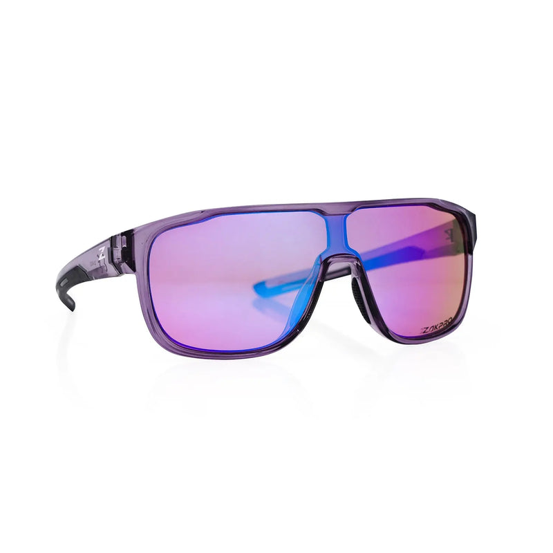 Load image into Gallery viewer, ZAKPRO SUNGLASSES | V-GLINT - TR90, UV400 PROTECTION, OLEOPHOBIC COATING (PURPLE) - MADOVERBIKING
