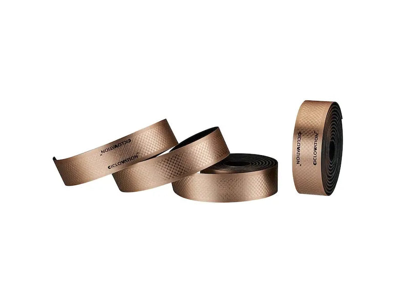 Load image into Gallery viewer, CICLOVATION BARTAPE | POLY TOUCH VAPOR METALLIC - CHAMPAGNE - MADOVERBIKING
