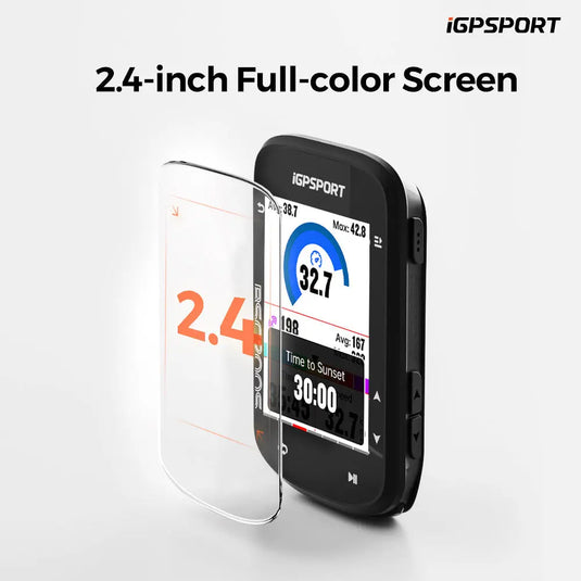GPS Bike Computer - BSC200S | Type-C, 25H Battery, Power Meter, Di2 and Navigation Support - MADOVERBIKING -  iGPSPORT